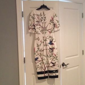 Ted Baker short sleeved midi
